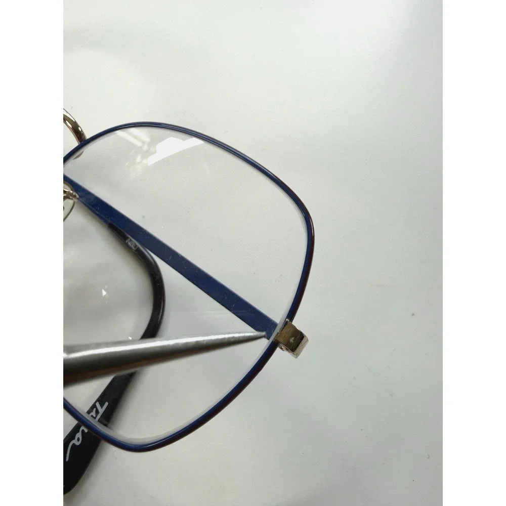 TURA MOD 272 Eyeglasses‎ Frame Only 5 3/4 55-18-145 OA Blue Red Made in Japan